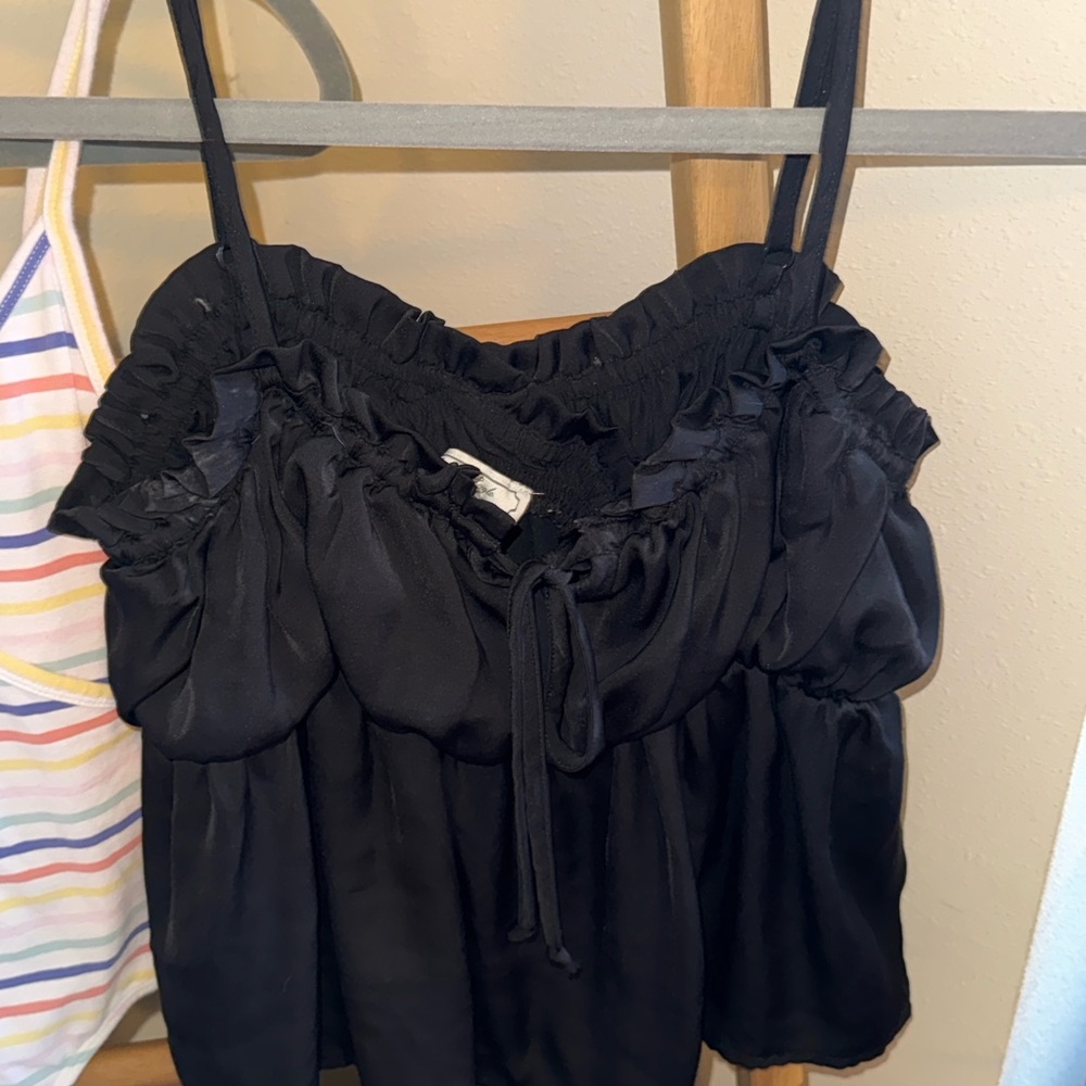 American Eagle Elegant Black Women's Top